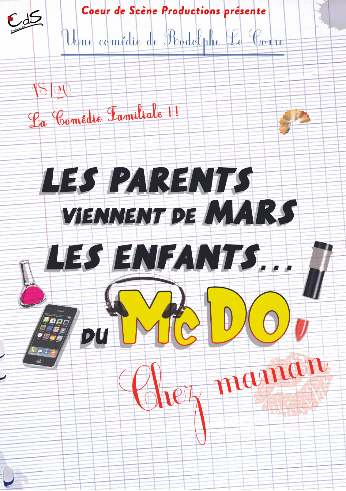 Les parents viennent de mars, les enfants du Mcdo